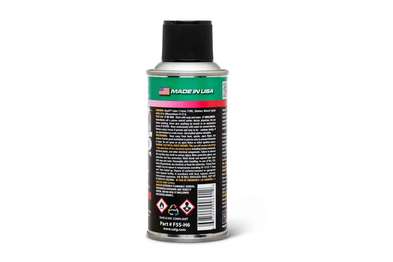 DeoxIT F-5 Faderspray Kontaktpflege 142 g