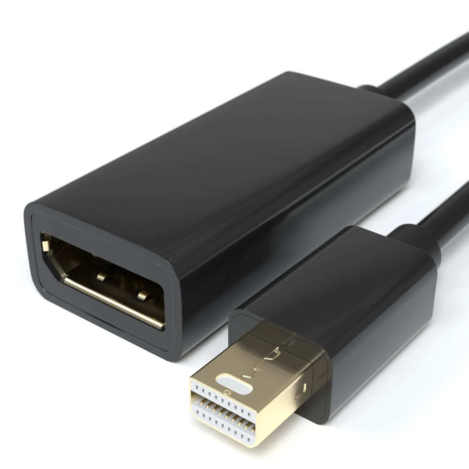 JAMEGA Mini DisplayPort Adapter 4K DP 1er Pack