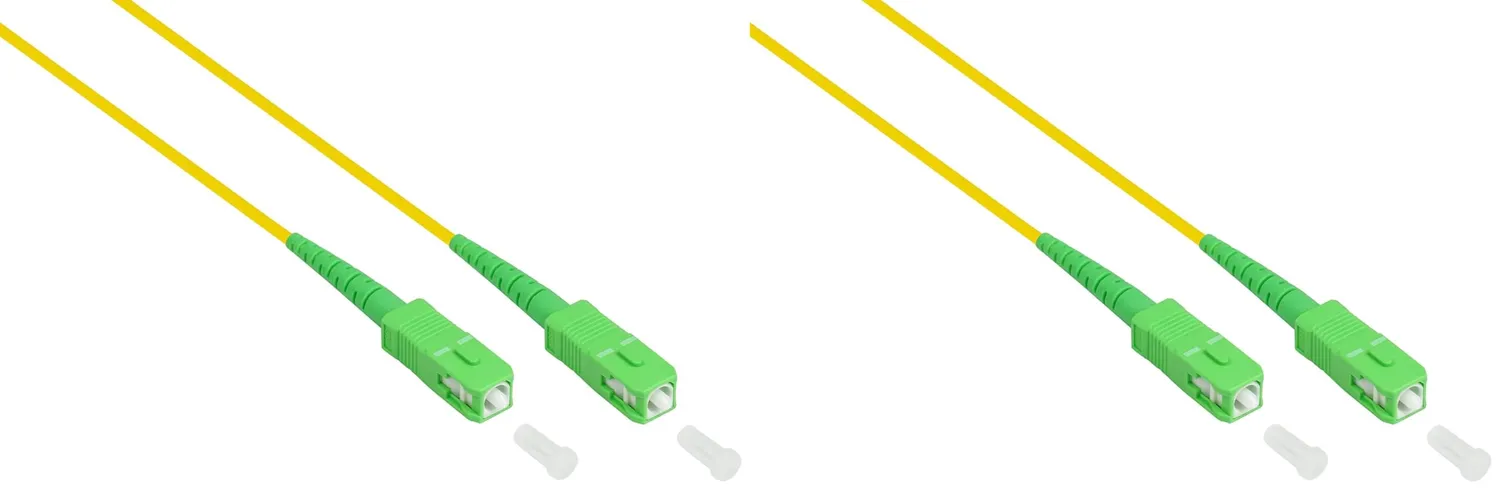 Good Connections OS2 LWL Kabel SC-APC 0,5m Singlemode