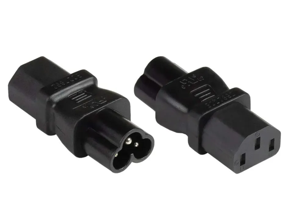 Good Connections Stromadapter C6 Stecker auf C13 Buchse