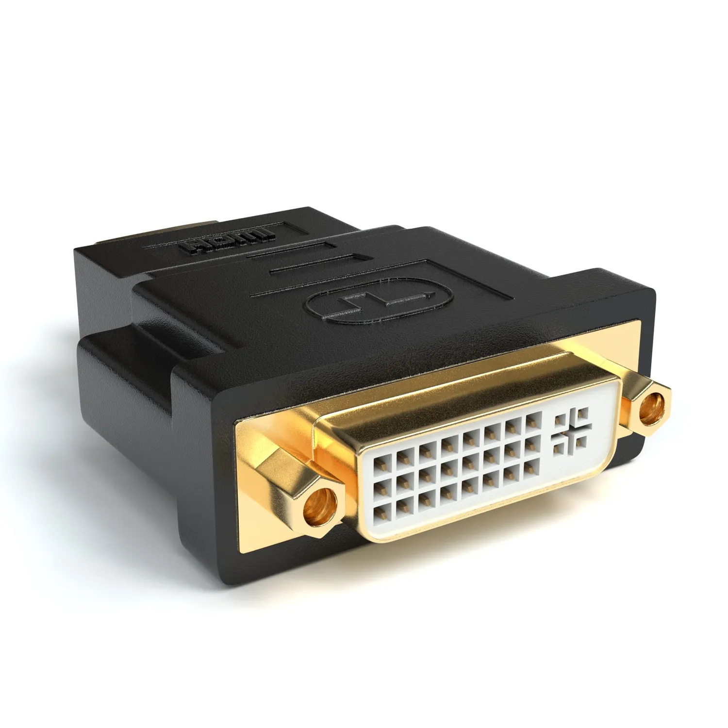 JAMEGA HDMI auf DVI Adapter Stecker-Buchse 0,1m 1080p