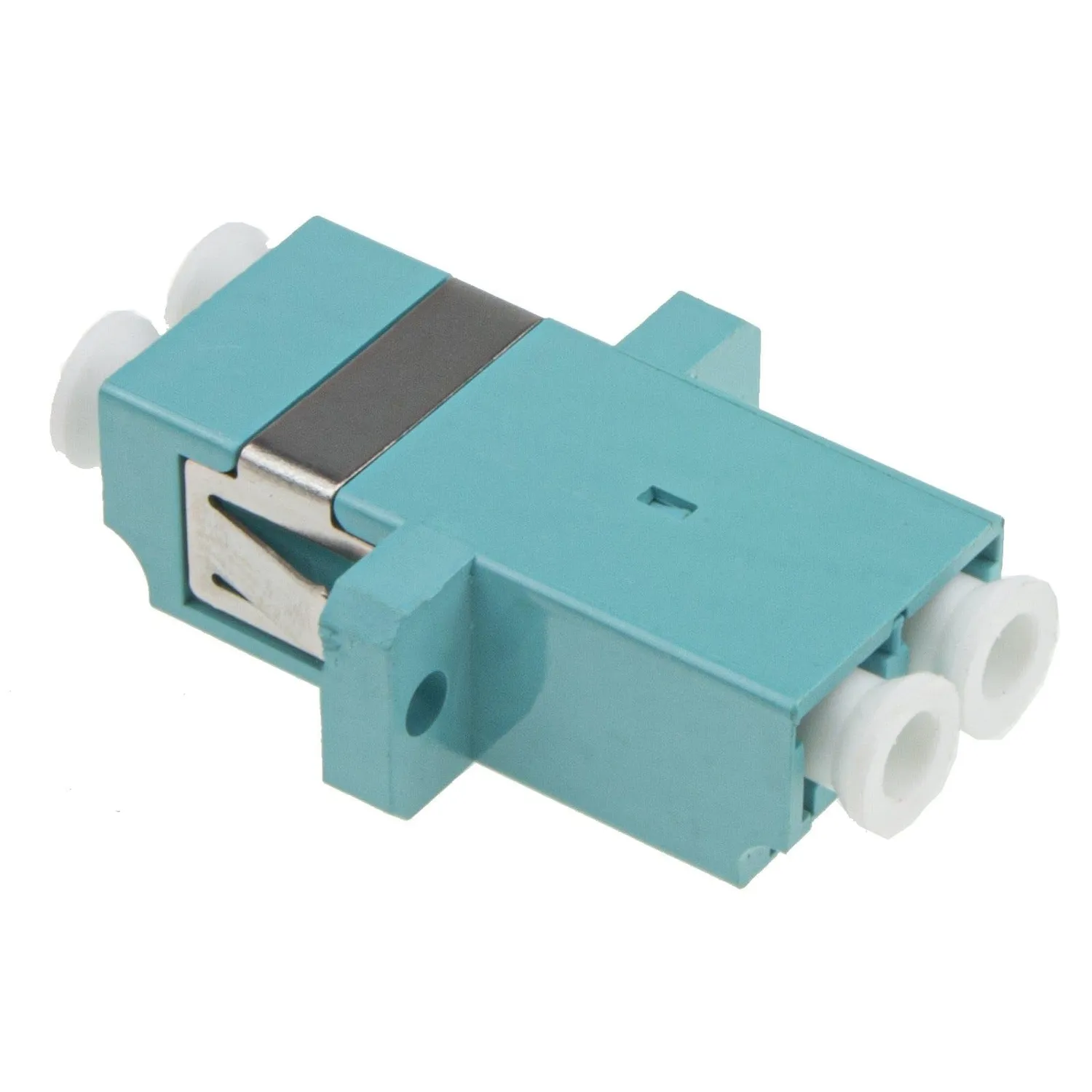 Kenable OM4 LC-LC LWL-Kuppler Duplex 5 Stück Aqua