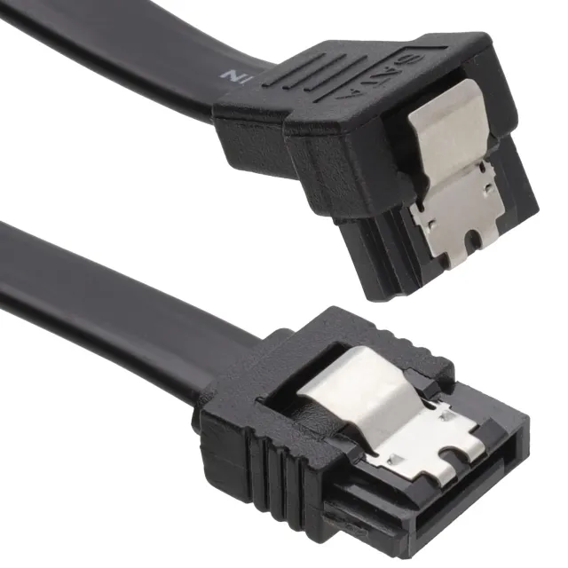 Kenable SATA 3 Kabel 0,5 m abgewinkelt 6 Gbit/s
