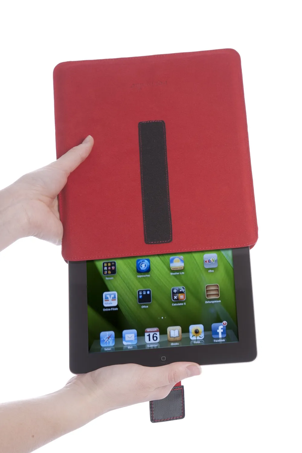 Poppstar Universal Tablet Schutzhülle 9,7 Zoll rot