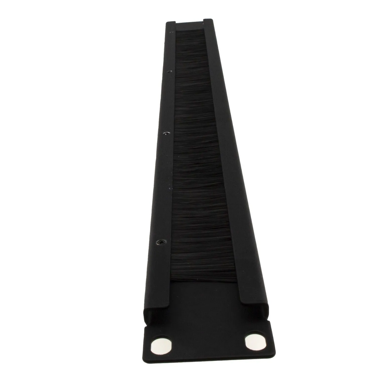 Kenable Bürstenpanel 1U 19 Zoll Kabelmanagement schwarz