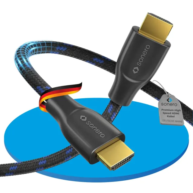 Sonero PHC011-015 Premium HDMI-Kabel 1,5 m Schwarz 4K