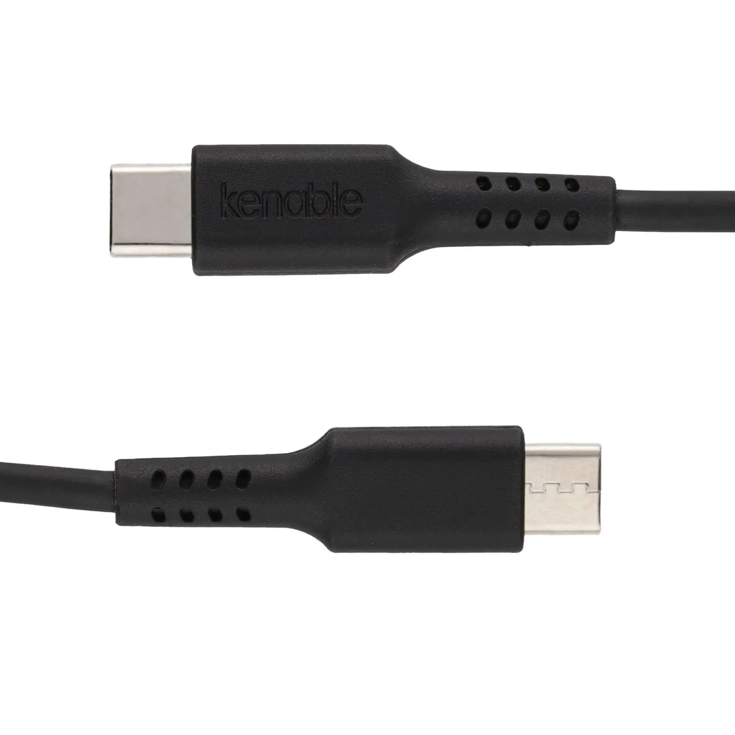 Kenable USB-C 3.2 Kabel 0,5m 100W 20Gbps Schwarz