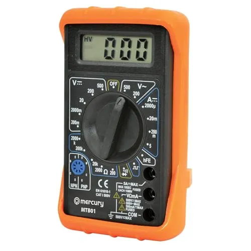 Kenable MTB01 Multimeter digital mit Tasche 7 Funktionen