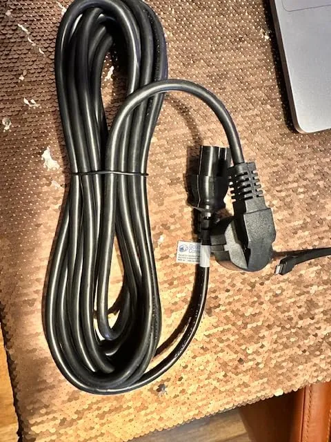 Good Connections P0150-S050 Netzkabel 5 m schwarz Warmgeräte
