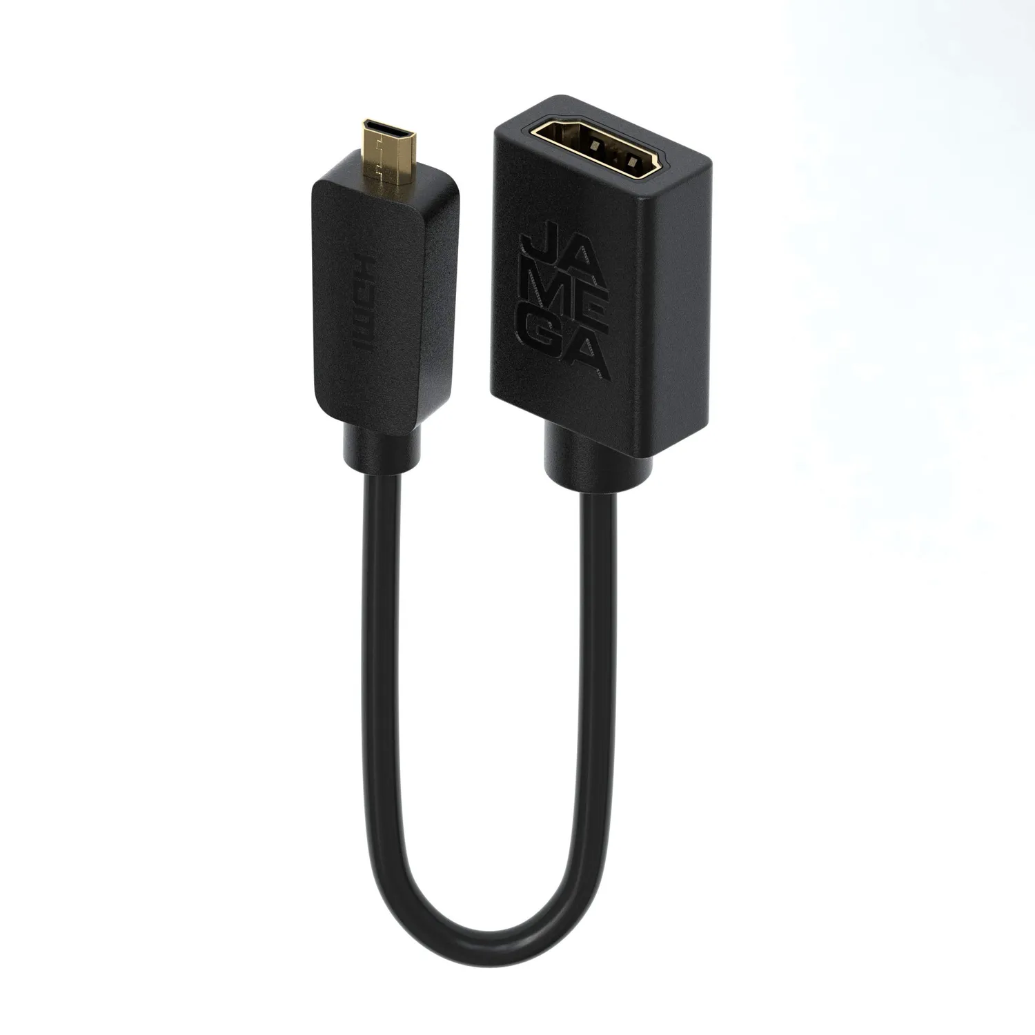 Jamega Micro HDMI Adapter Typ D-A 4K 17,5cm Kabel