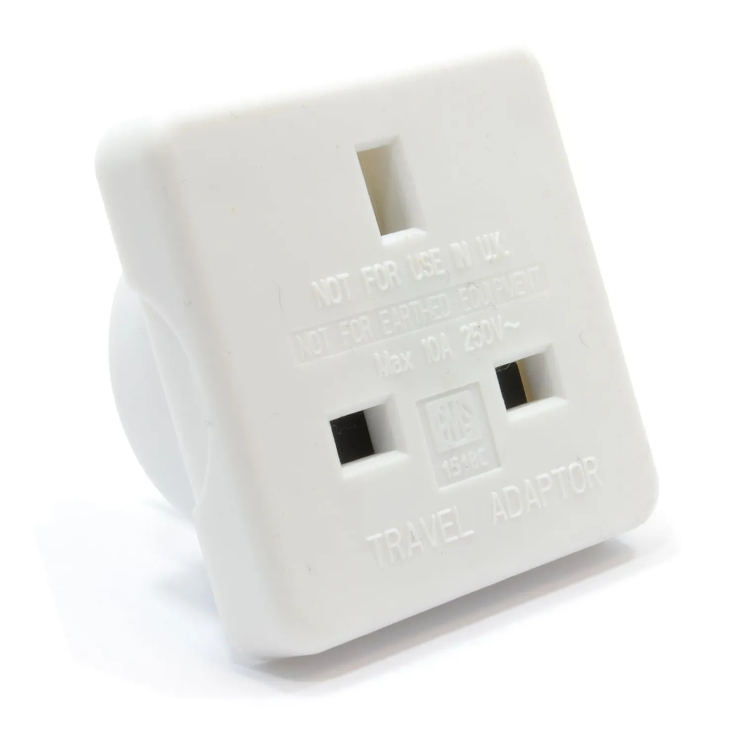 Kenable US auf UK Reiseadapter Weiß 10 A
