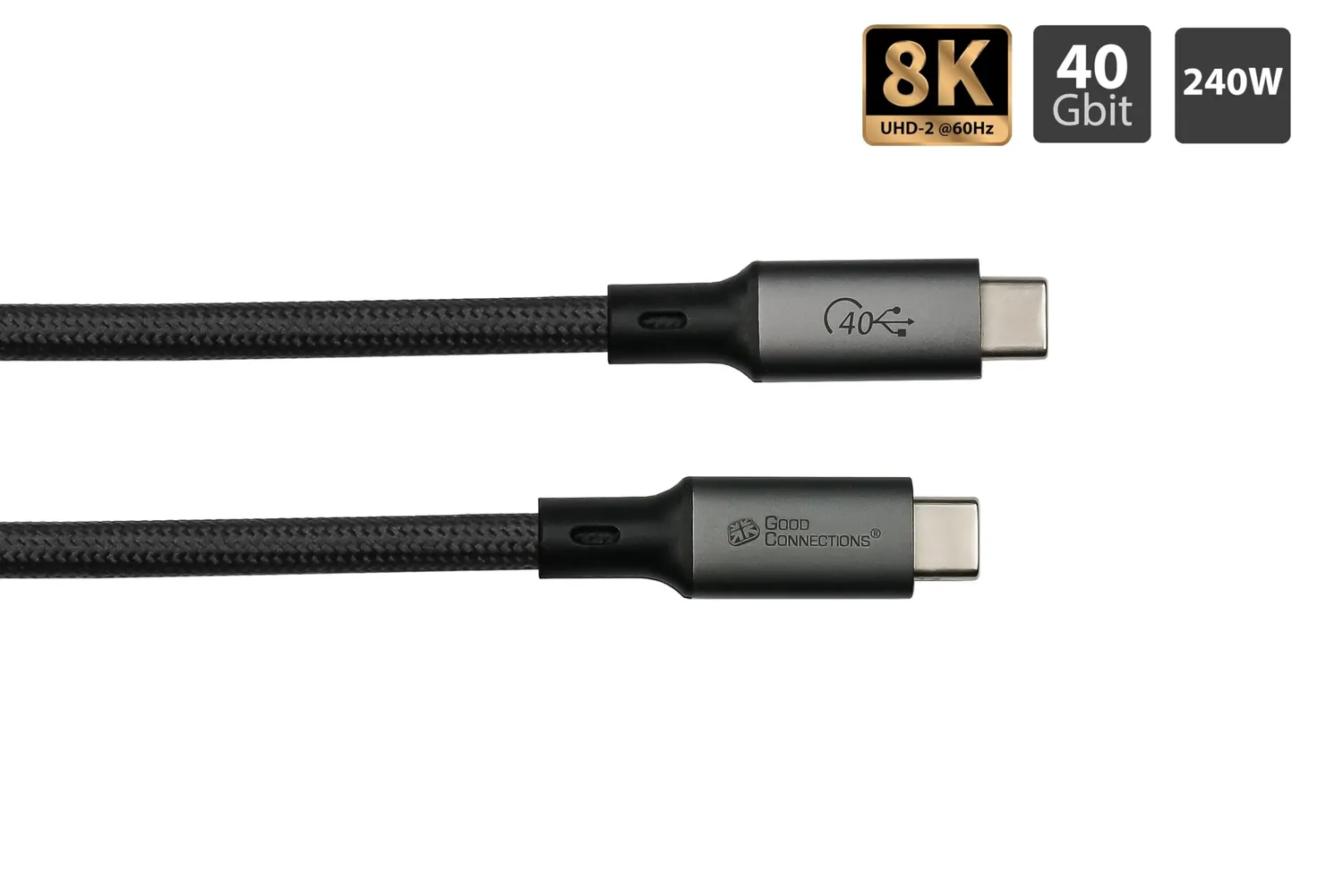 Good Connections USB 4 Kabel 240W magnetisch 1m
