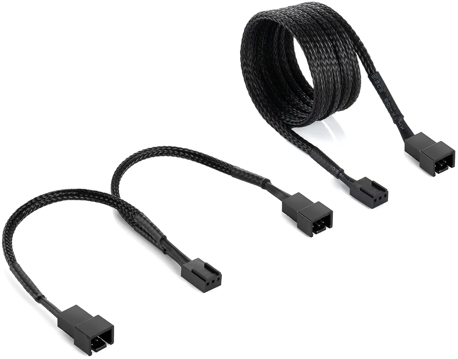 Poppstar 4-Pin Lüfter Kabel Set 15+30cm PWM