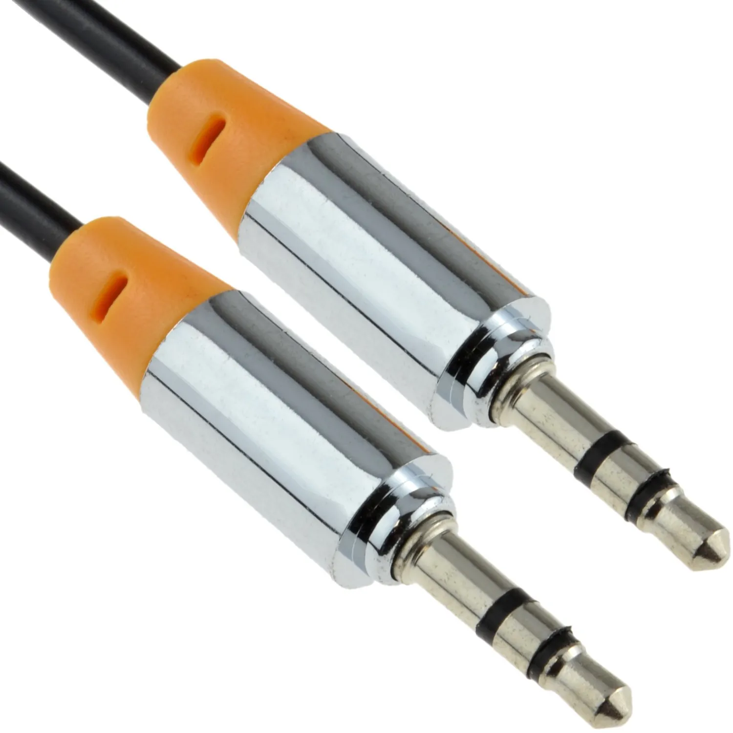 Kenable Pro AUX Kabel 3,5mm 1m Metall Rot