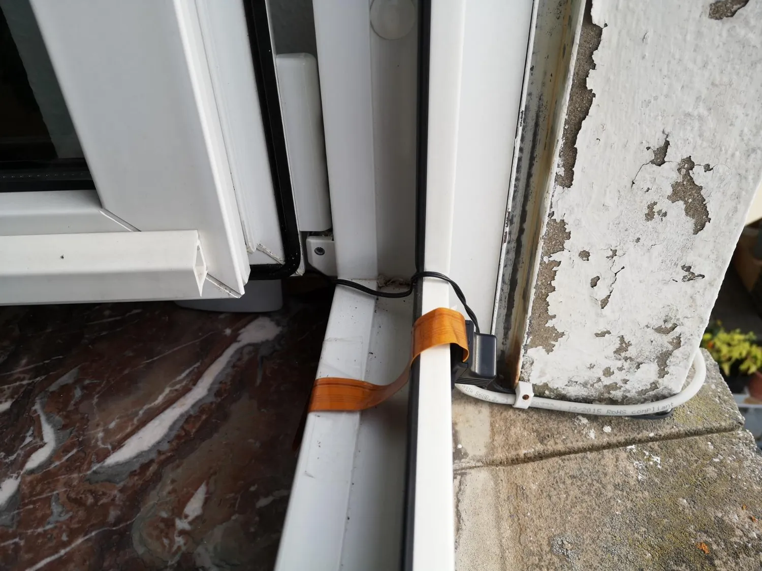 Good Connections RJ45 Fensterdurchführung 51 cm transparent