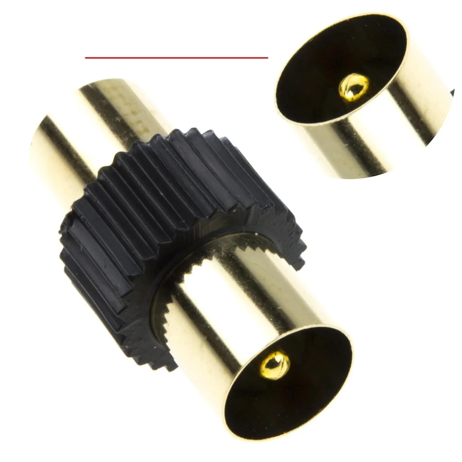 kenable RF Antennenkabel Verlängerung 3m schwarz 75 Ohm