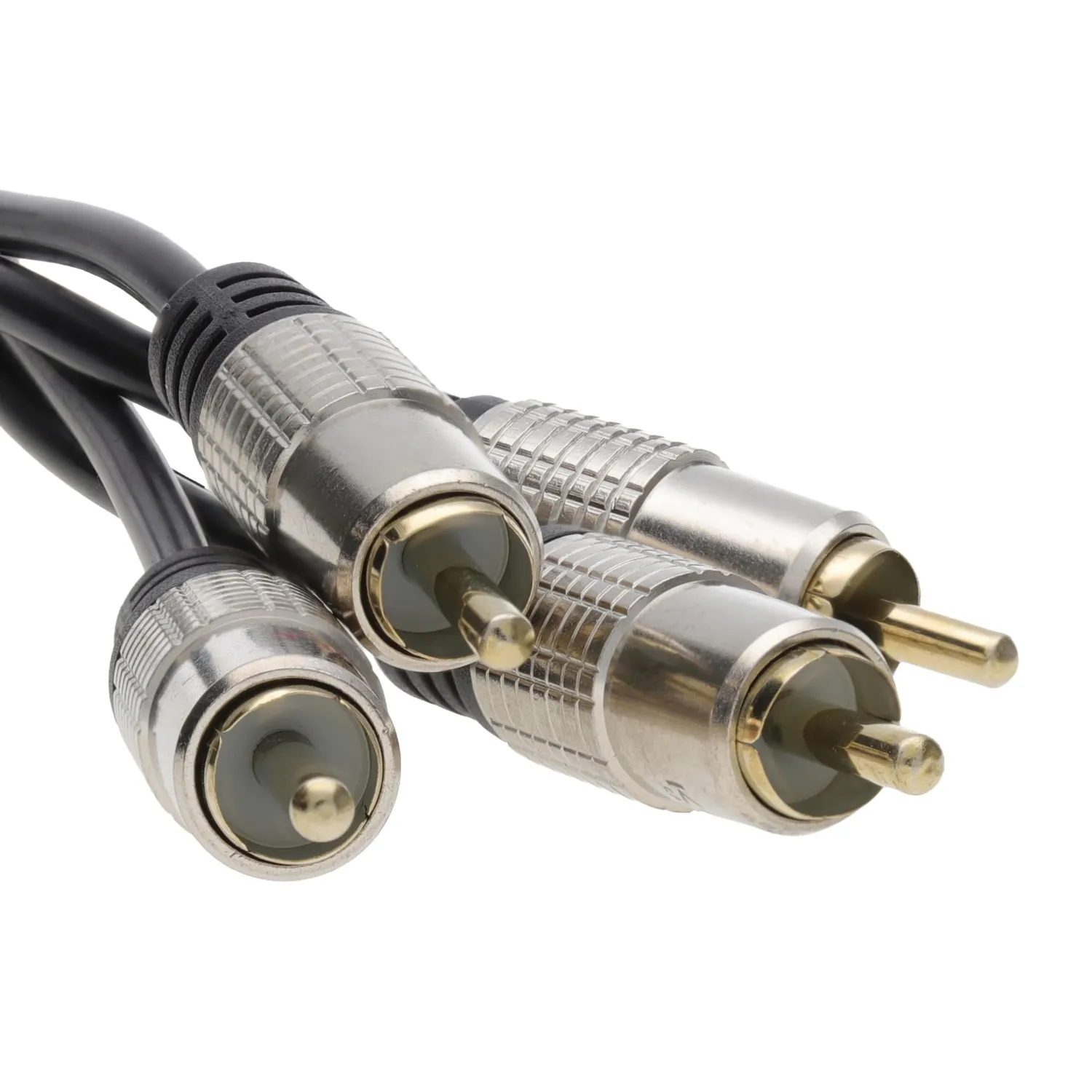 Kenable Profi Audio Cinch Kabel 0,5m Stereo