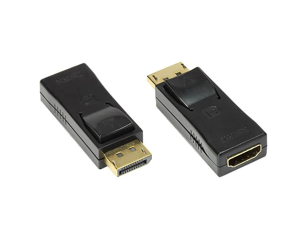Good Connections 4810-010G DisplayPort Kabel 1m schwarz 4K