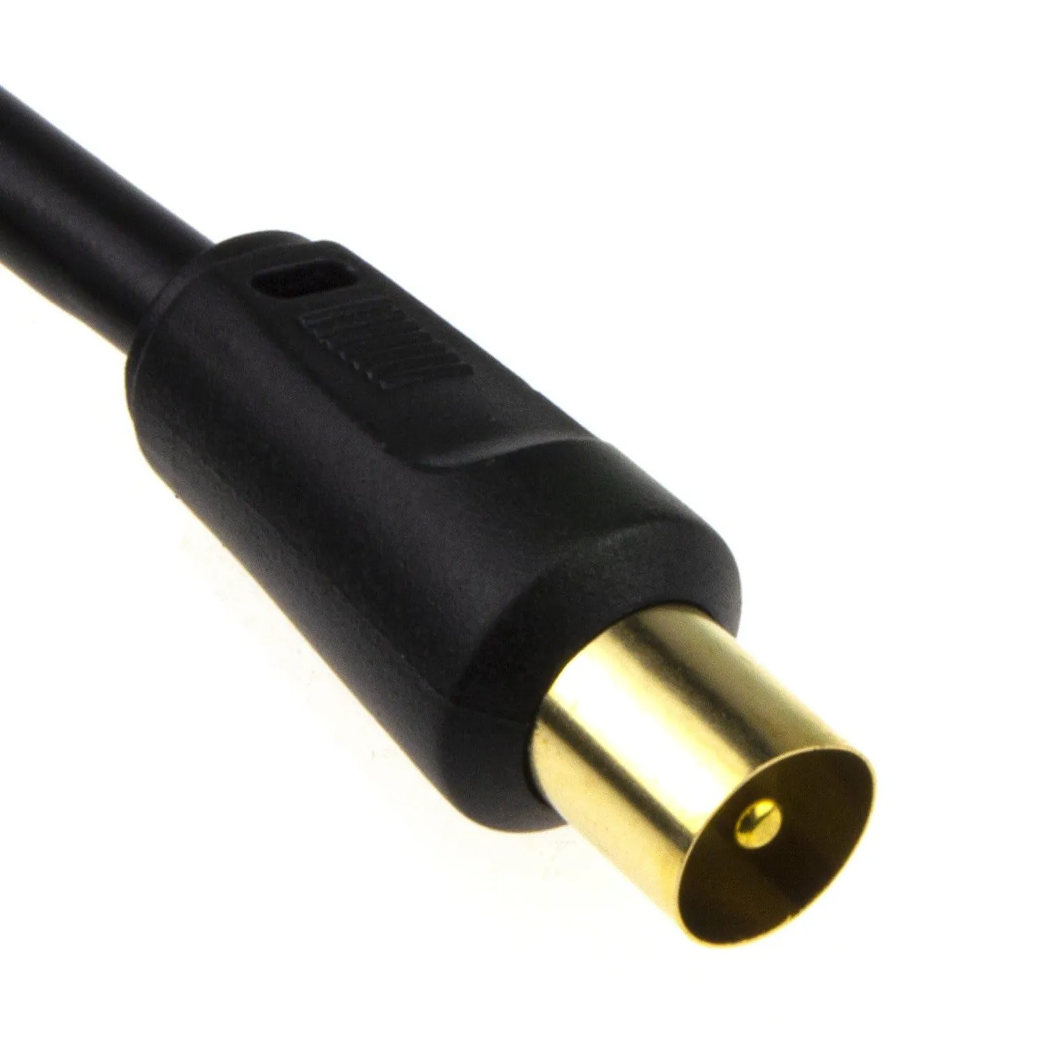 Kenable RF Koax Antennenkabel 0,5m schwarz Stecker Buchse