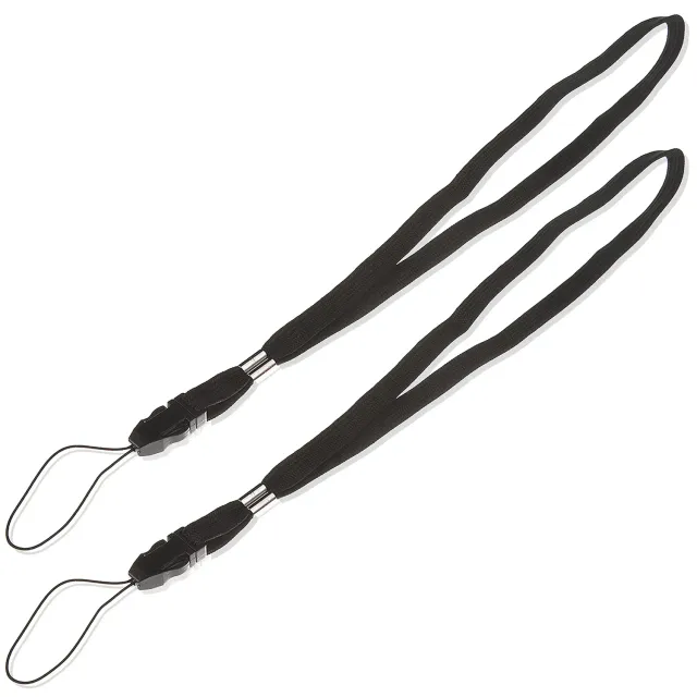 Poppstar Handgelenk Trageband Handschlaufe 2x schwarz 6 kg
