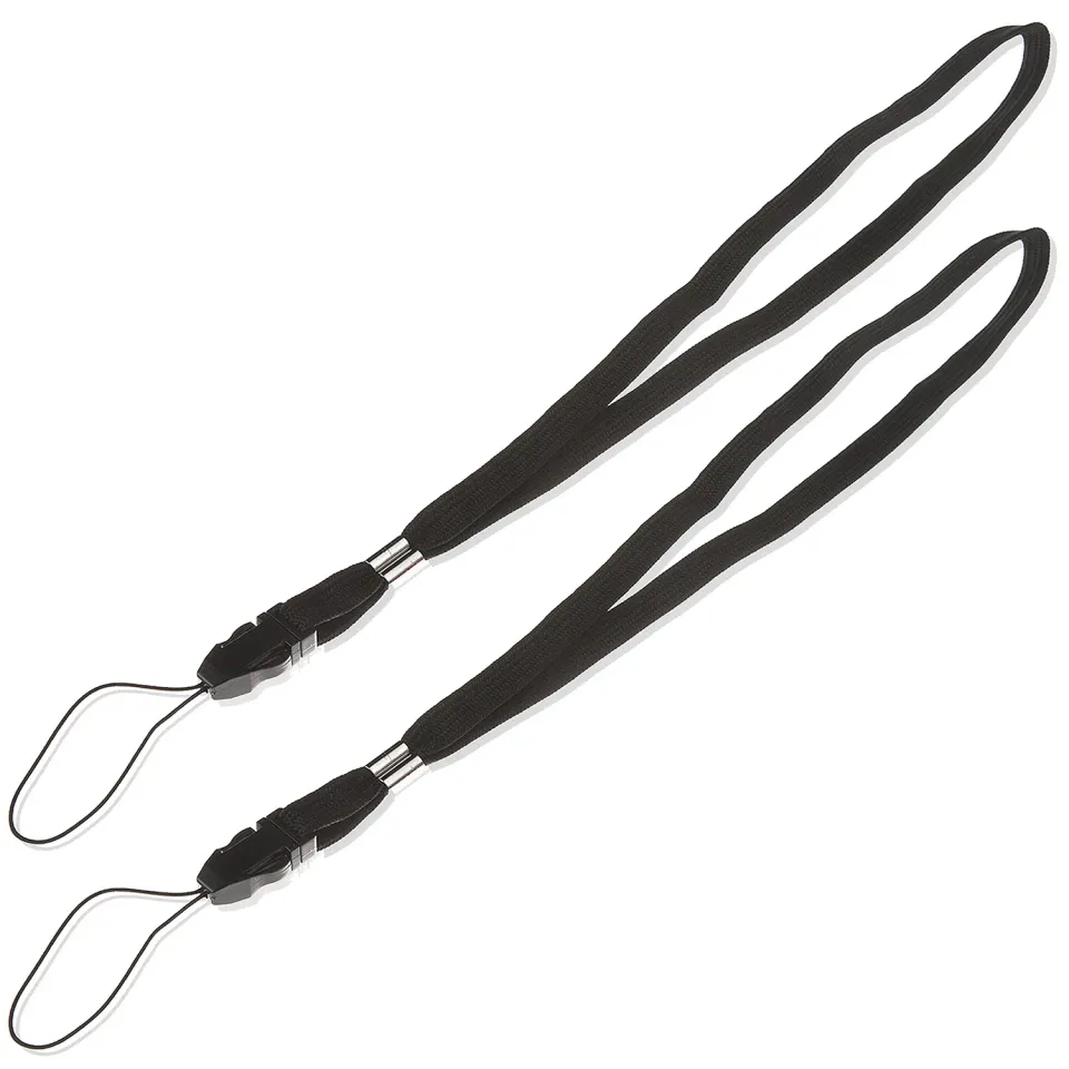 Poppstar Handgelenk Trageband Handschlaufe 2x schwarz 6 kg
