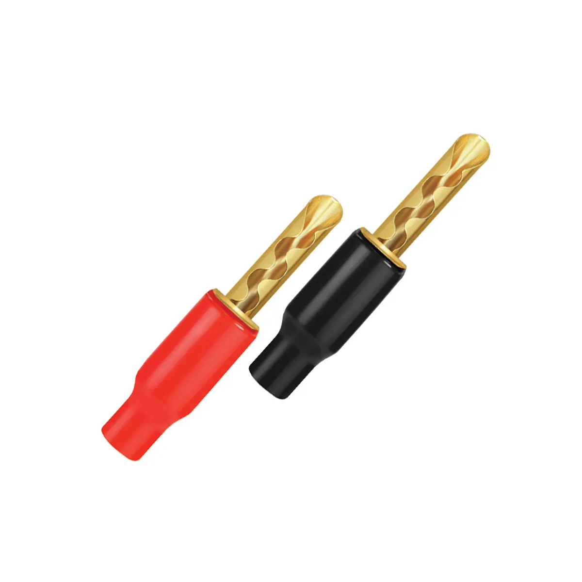 WireWorld Lautsprecherstecker Bananen vergoldet 4er-Pack