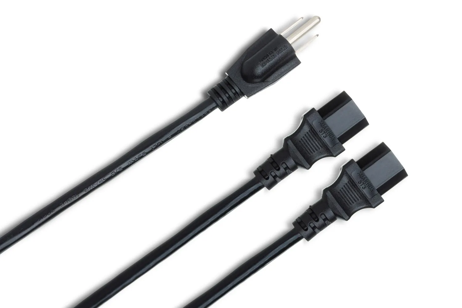 Hosa YIE-406 Strom Y-Kabel Kaltgeräte 2-fach