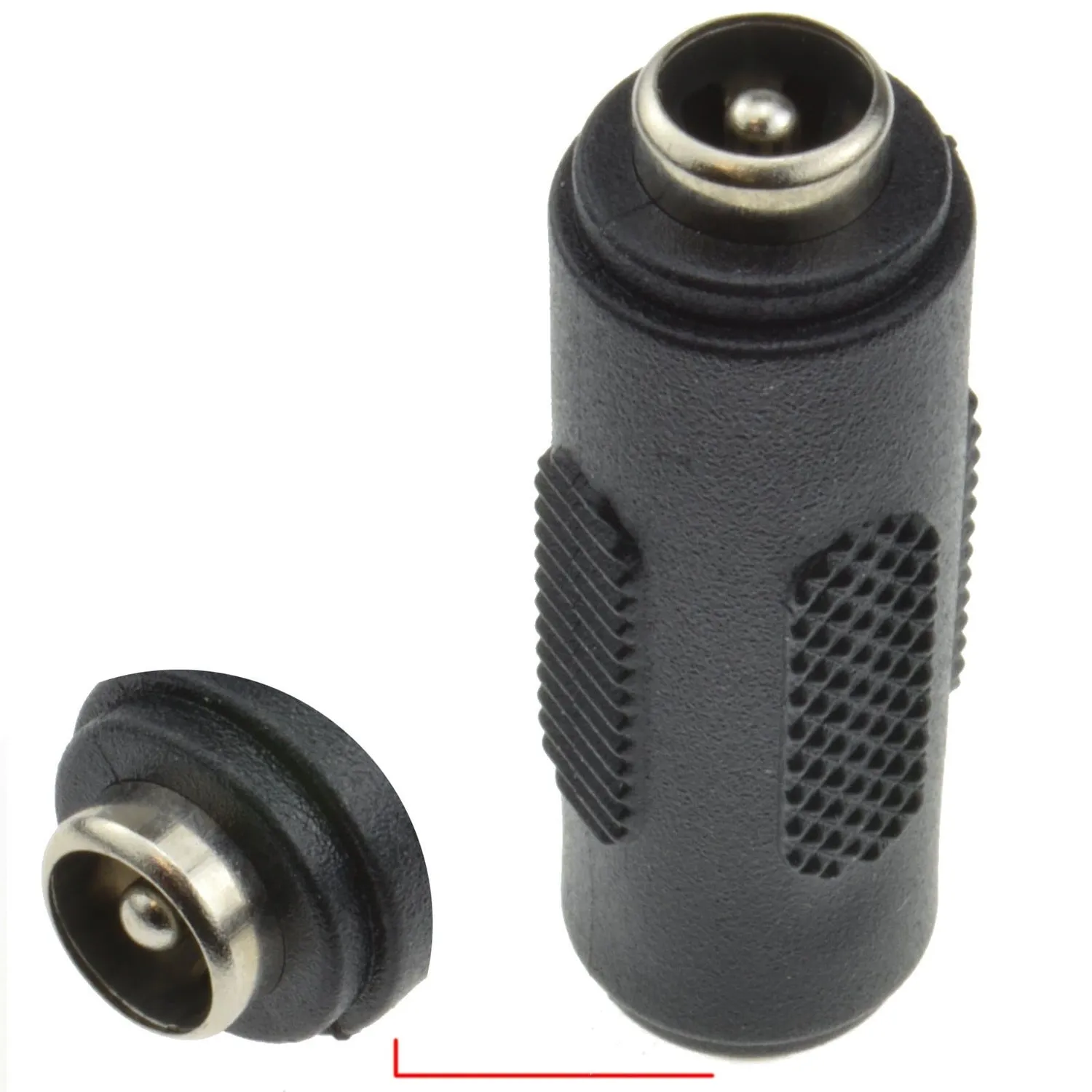 Kenable DC Hohlstecker Kupplung 5,5x2,1mm Buchse-Buchse Adapter