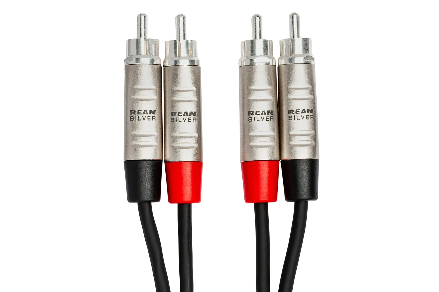 Hosa HRR-010X2 Cinch-Kabel Stereo 3 m vergoldet