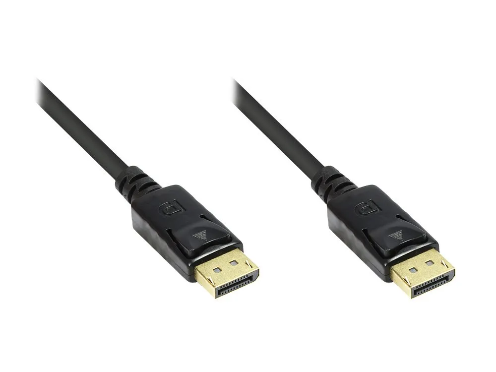 Good Connections 4810-010G DisplayPort Kabel 1m schwarz 4K