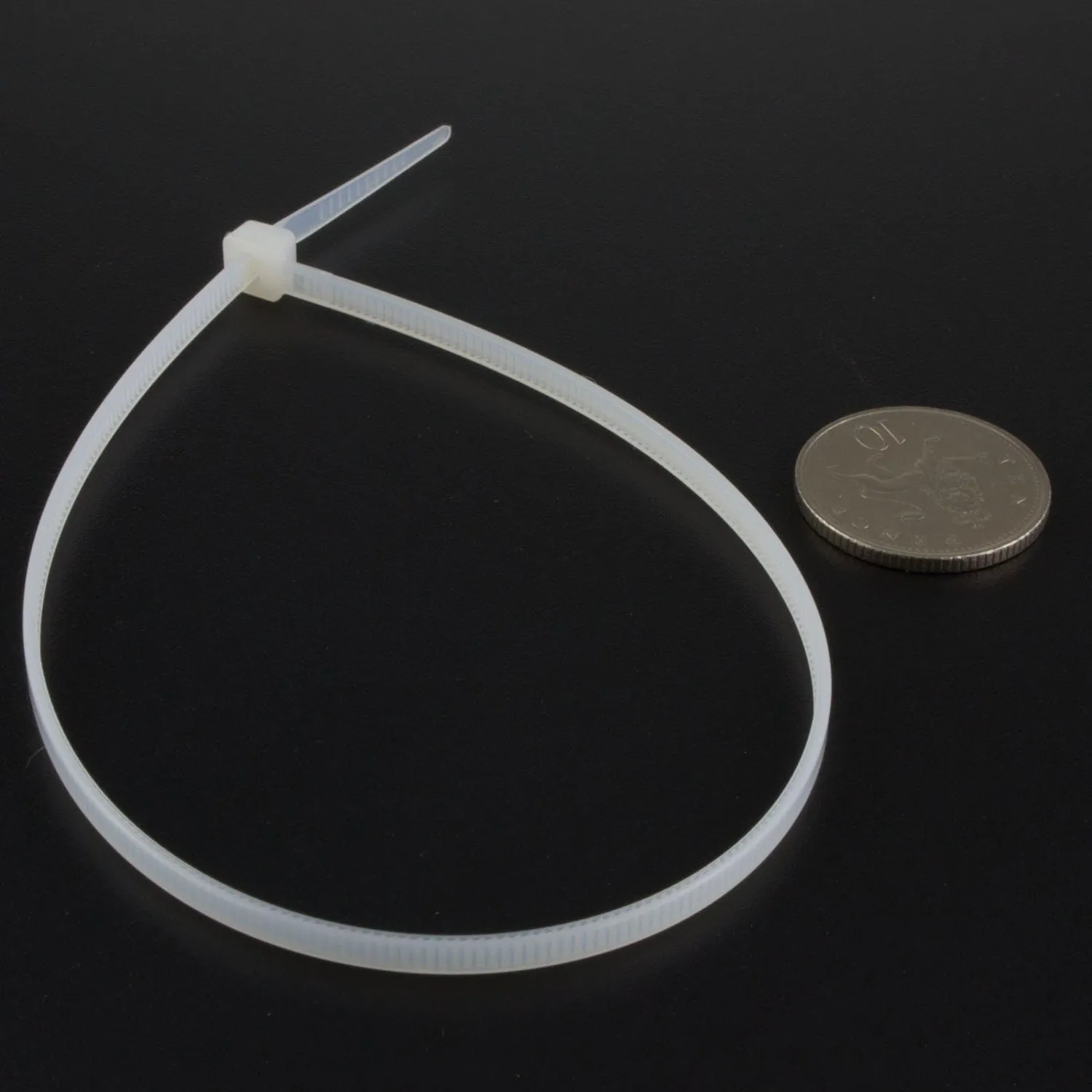 Kenable enTie Kabelbinder 300x3,6 mm naturweiß 100 Stück