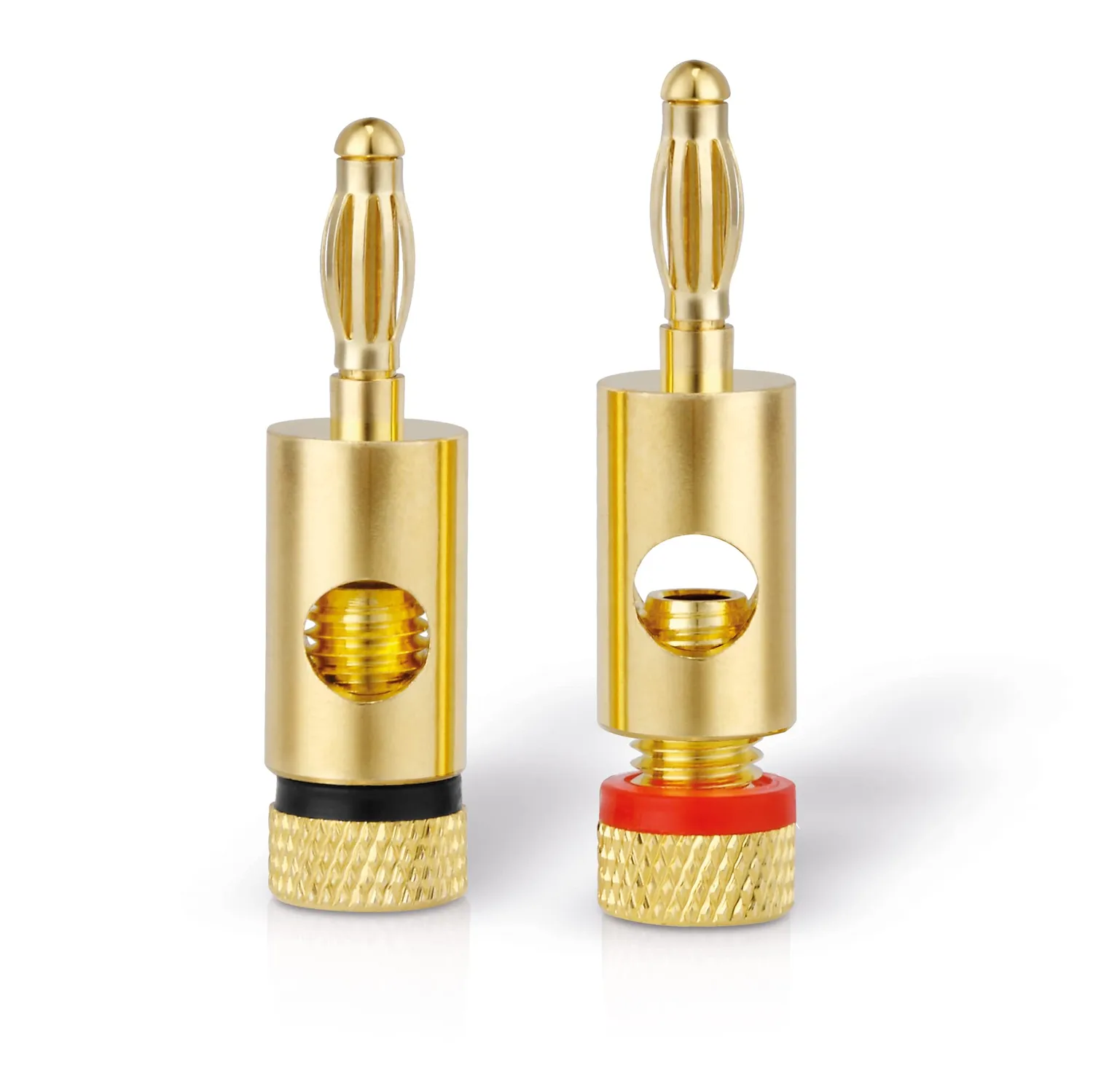 Sonero Premium S-SC010-004 Bananenstecker 4er-Set vergoldet