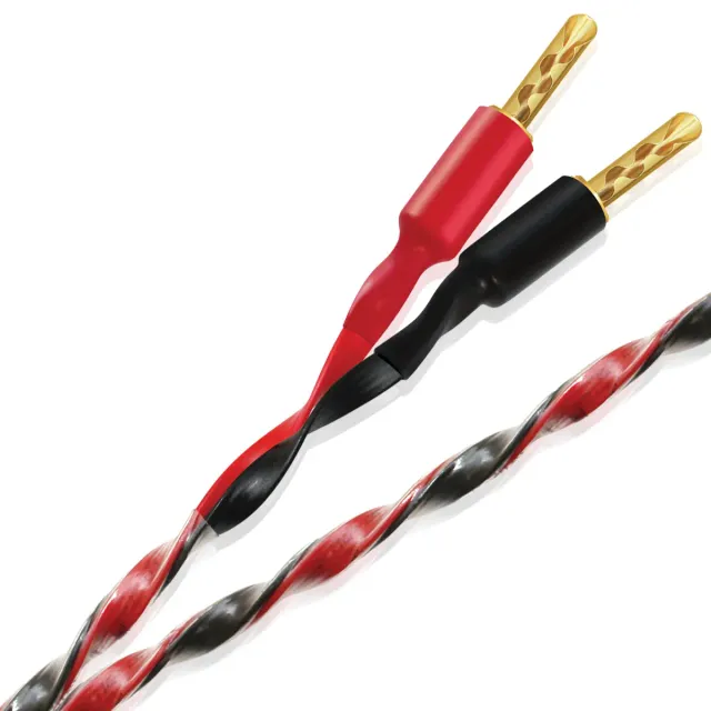 WireWorld Helicon 16x Lautsprecherkabel 2,0m Paar OFC