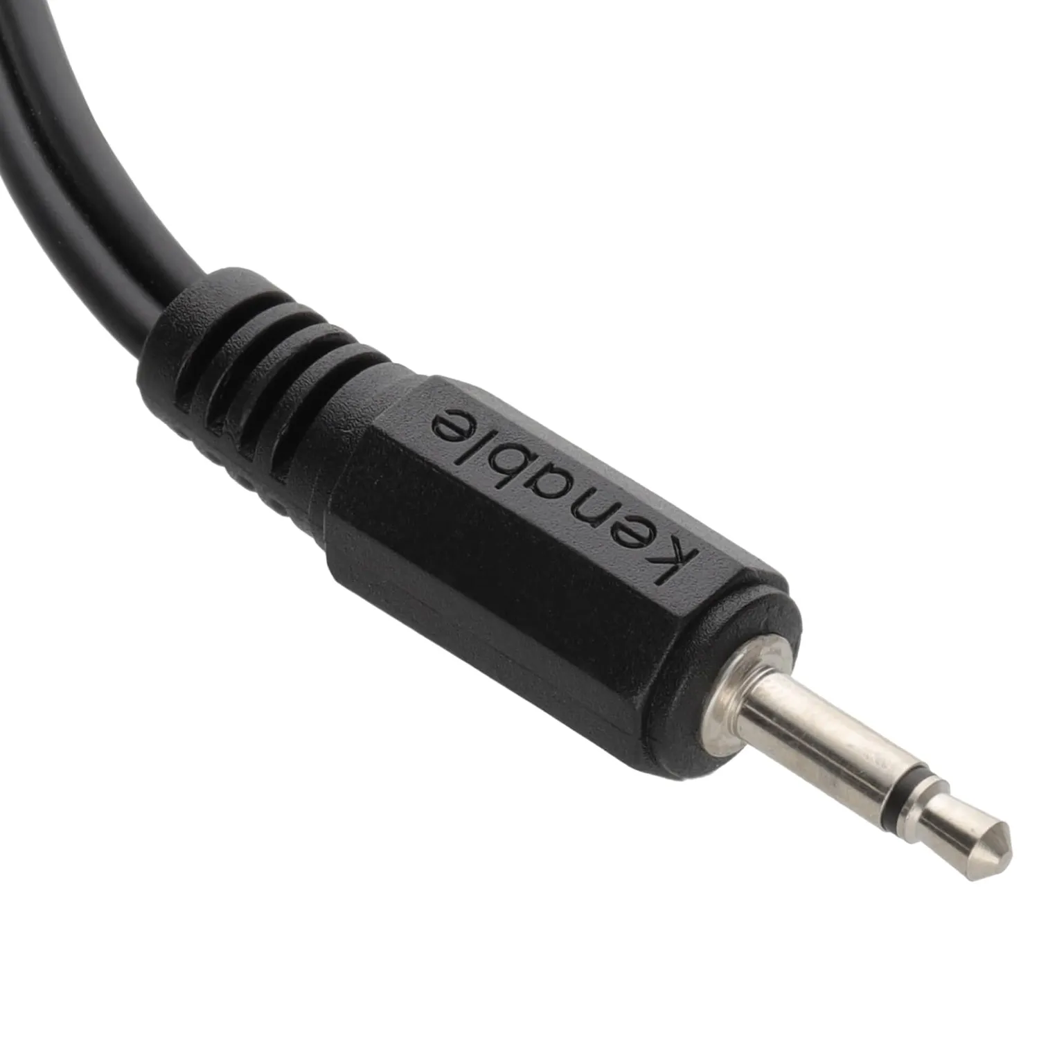 Kenable 3,5mm Mono-Klinke auf 2x Cinch Kabel 1m