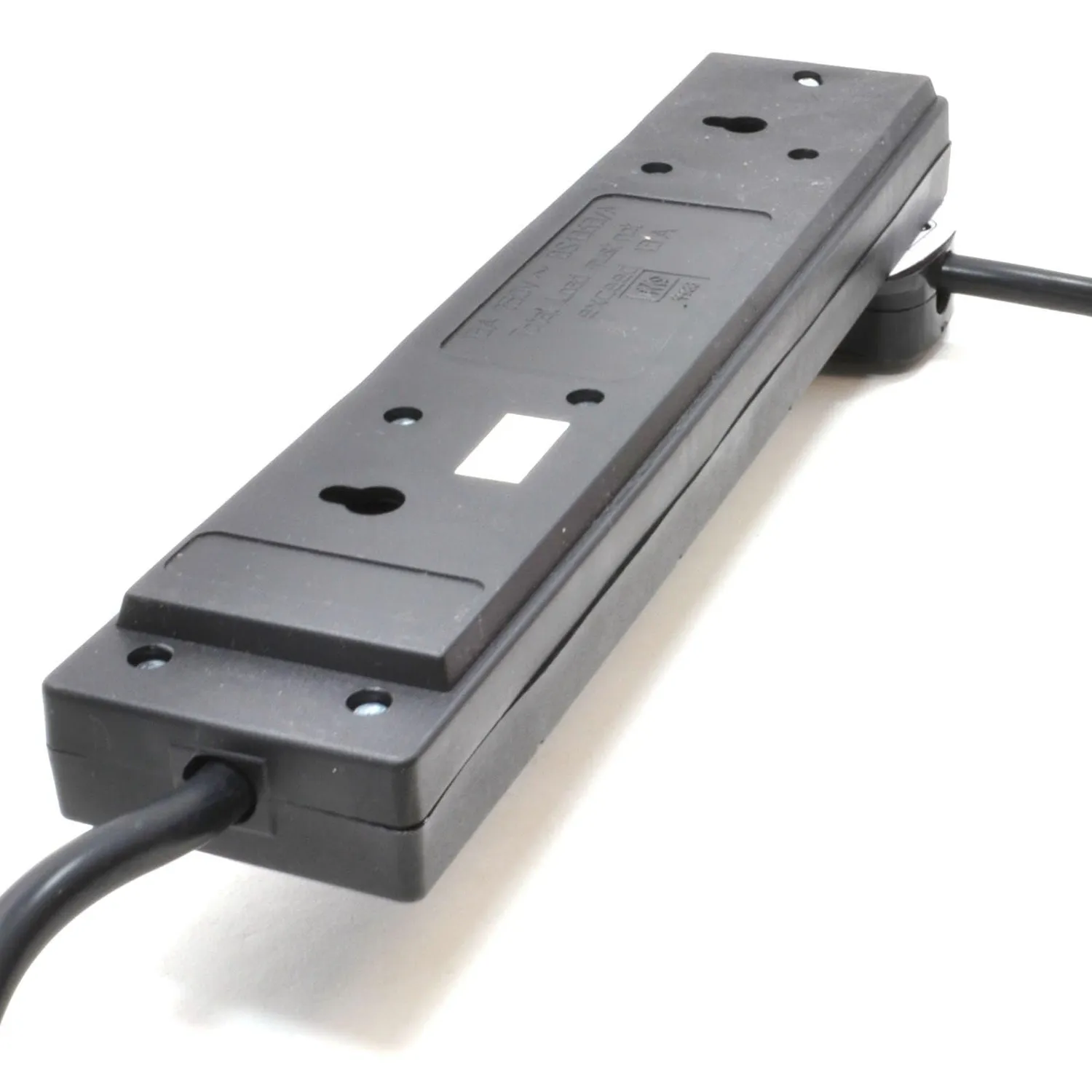 Kenable 008530 Mehrfachsteckdose 15 m 4-fach Schwarz Typ G