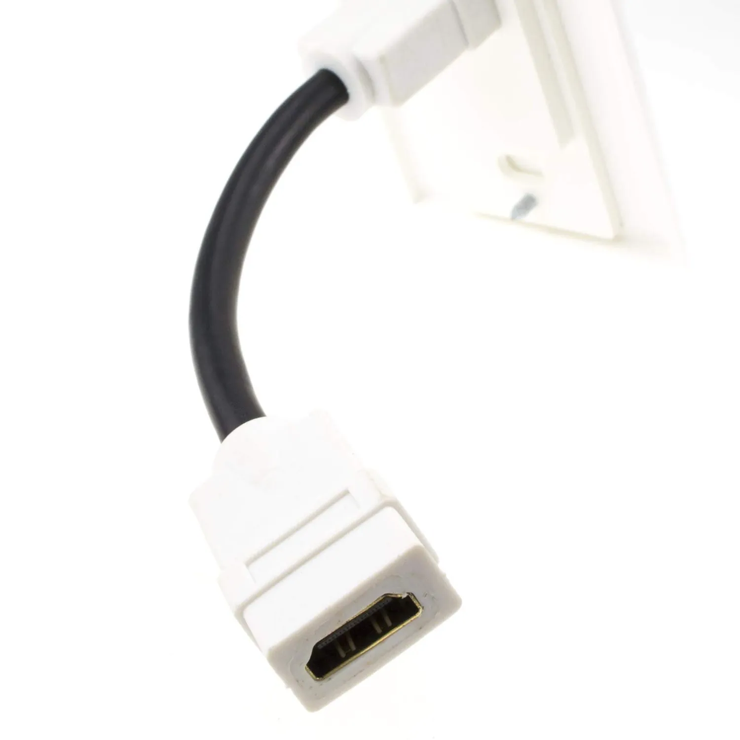 Kenable HDMI Wandplatte Euro Unterputz 1-Port Einzeln
