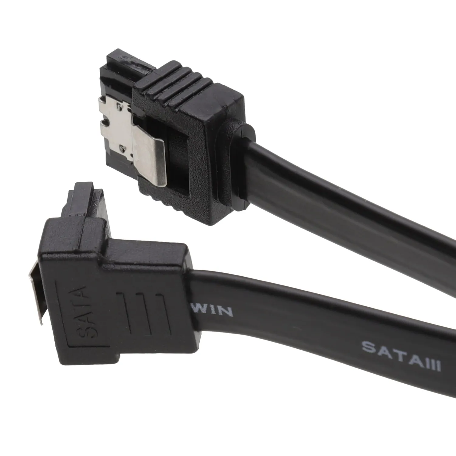 Kenable SATA 3 Kabel 0,5 m abgewinkelt 6 Gbit/s