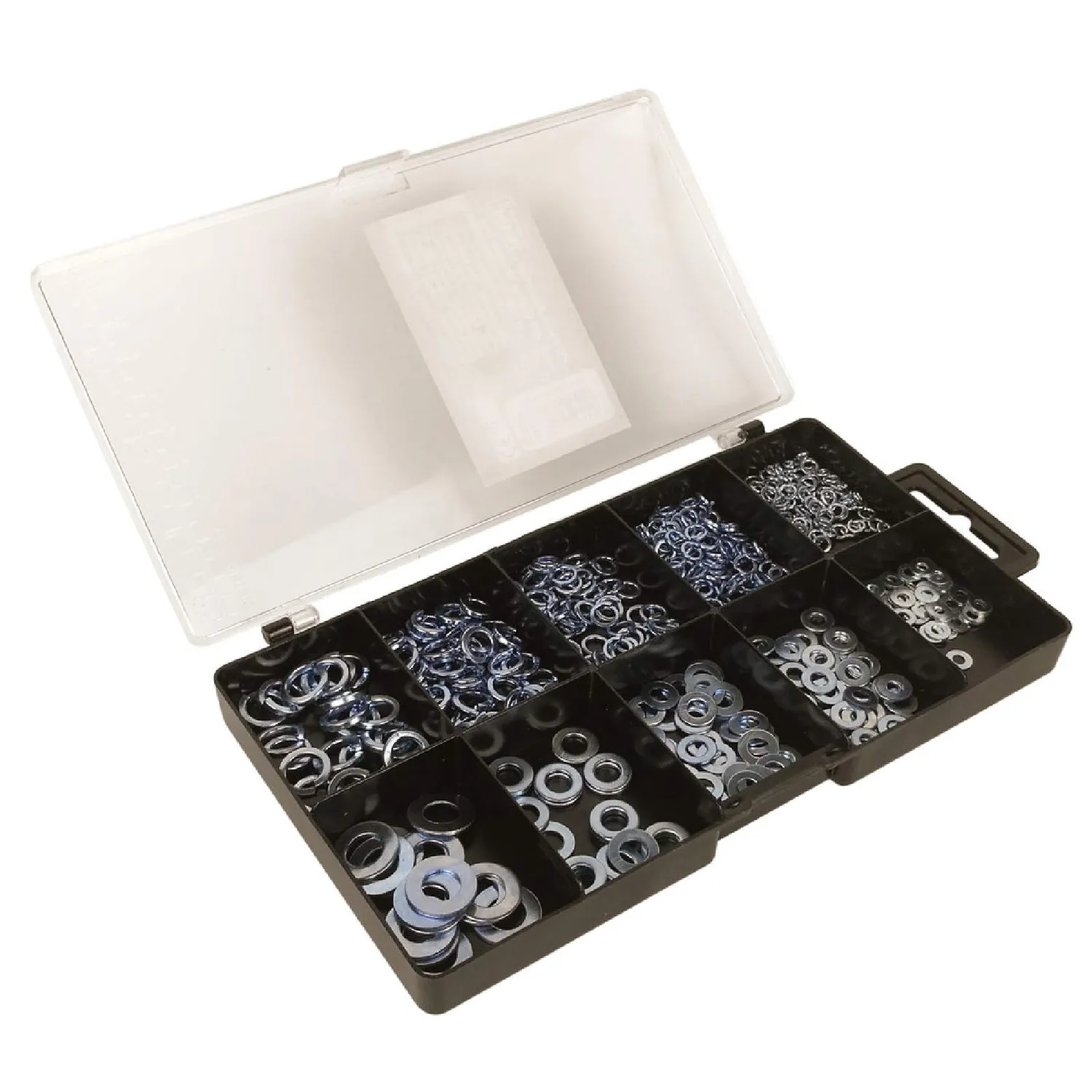 Kenable Unterlegscheiben Set 500-tlg 3-8 mm verzinkt