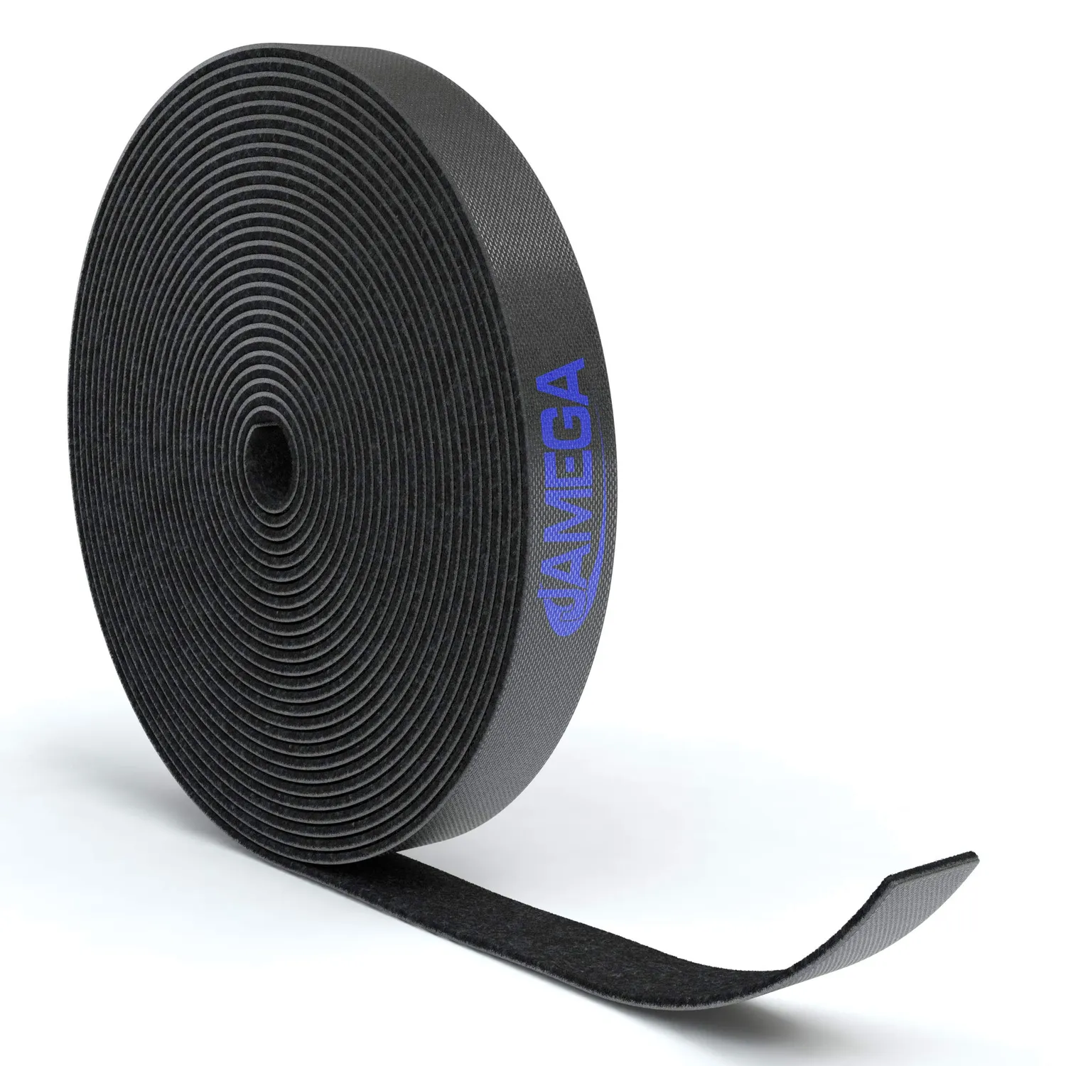 Jamega Klett Kabelbinder Rolle 5m Schwarz 15mm