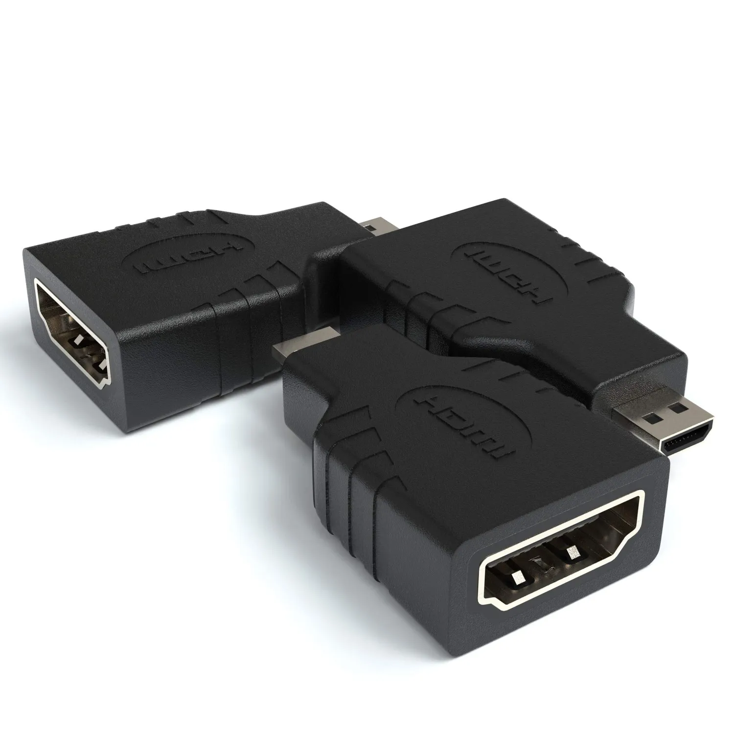 Jamega HDMI auf Micro-HDMI Adapter Schwarz 4K