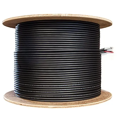 Kenable CCTV-Kabel RG59+2 Koax+Strom 305m schwarz Rolle
