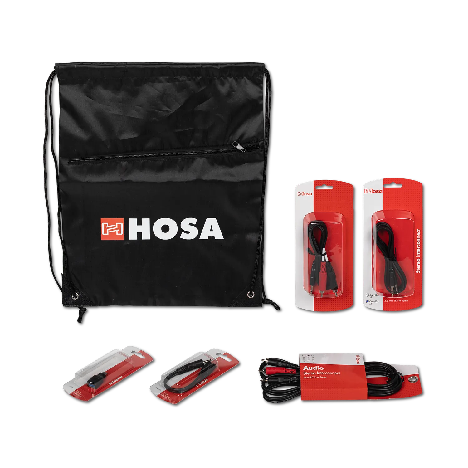 Hosa DJS-141 DJ Starter Kit Kabelset Controller