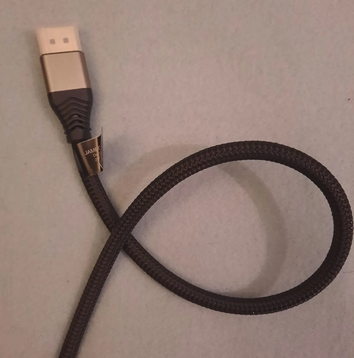 Jamega DisplayPort Kabel 1.4 8K 1,5m Gaming Nylon