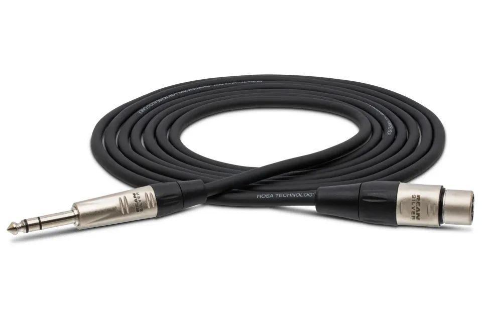 Hosa HXS-010 Klinke-XLR-Kabel symmetrisch 3 m