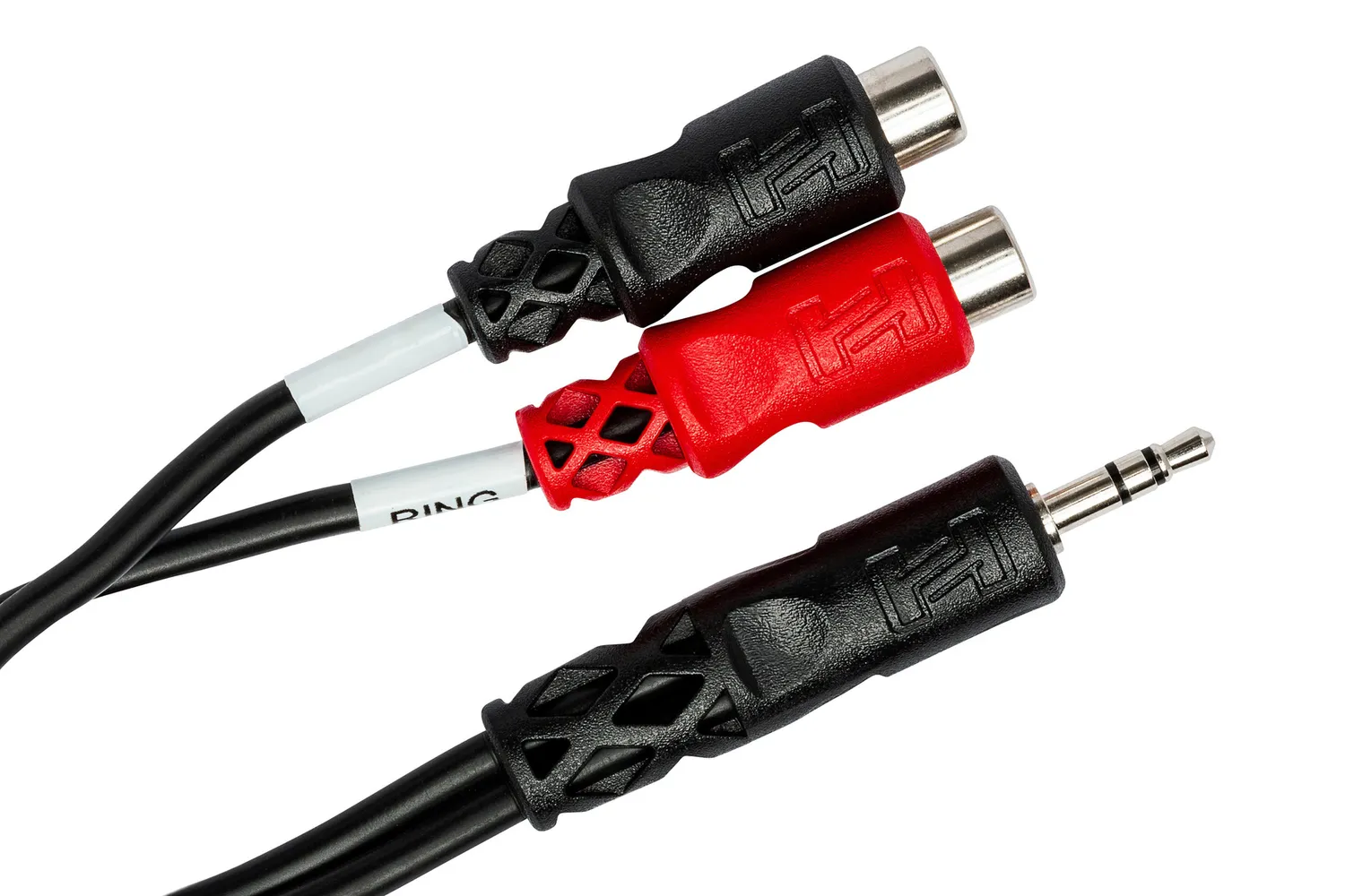 Hosa YRA-154 Y-Kabel Stereo 3,5 mm auf 2x 6,35mm