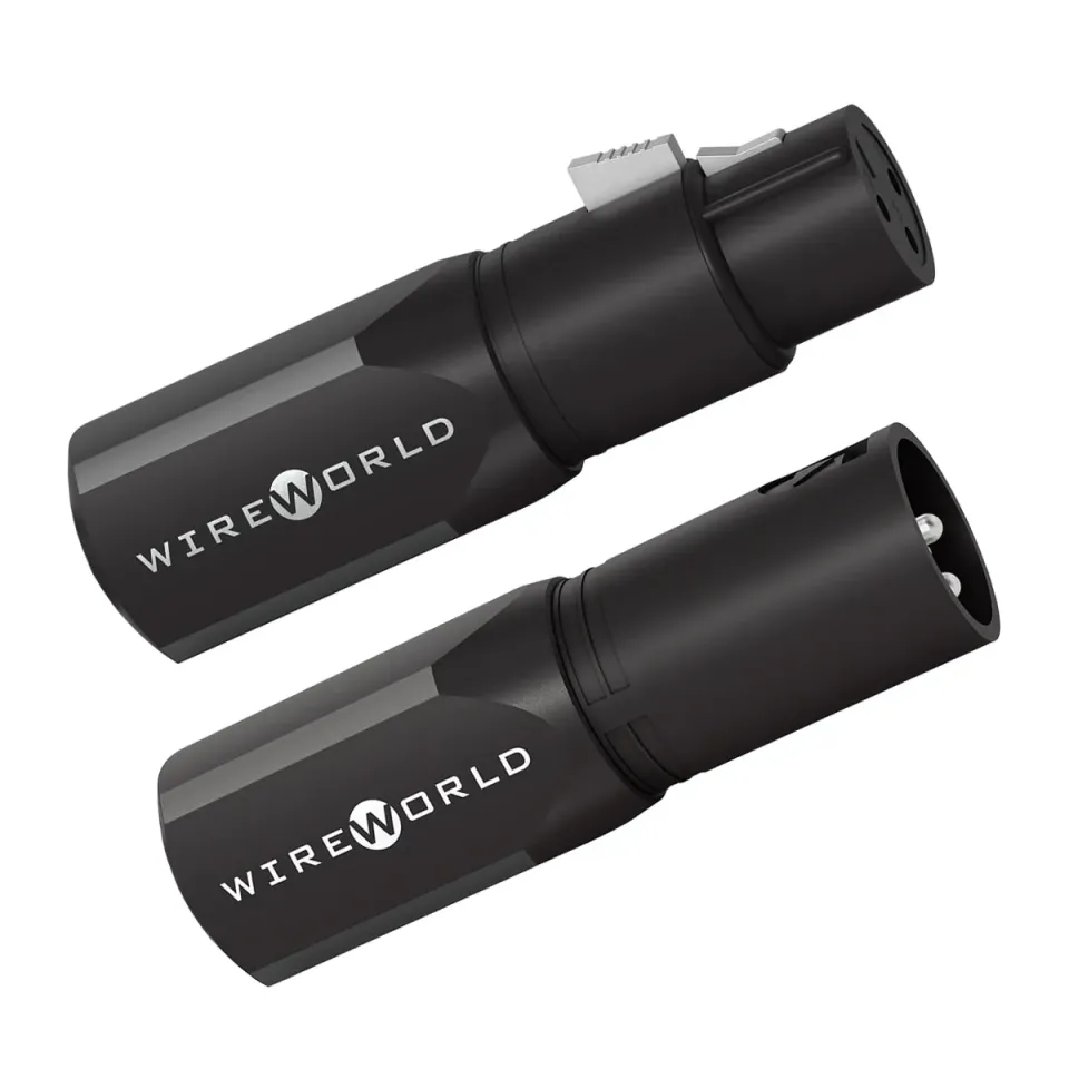 WireWorld XLR-Stecker 11mm Paar Referenz symmetrisch