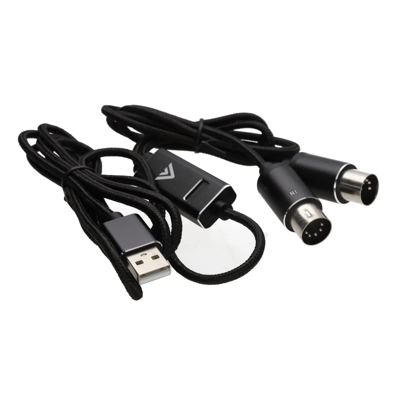 Kenable USB MIDI Interface Kabel 1,5m 16 Kanäle
