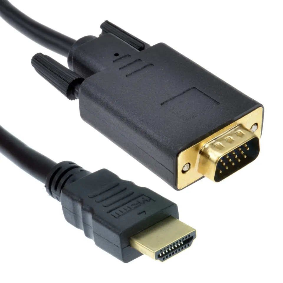 Kenable HDMI zu VGA Adapterkabel 19-15Pin 1m FullHD