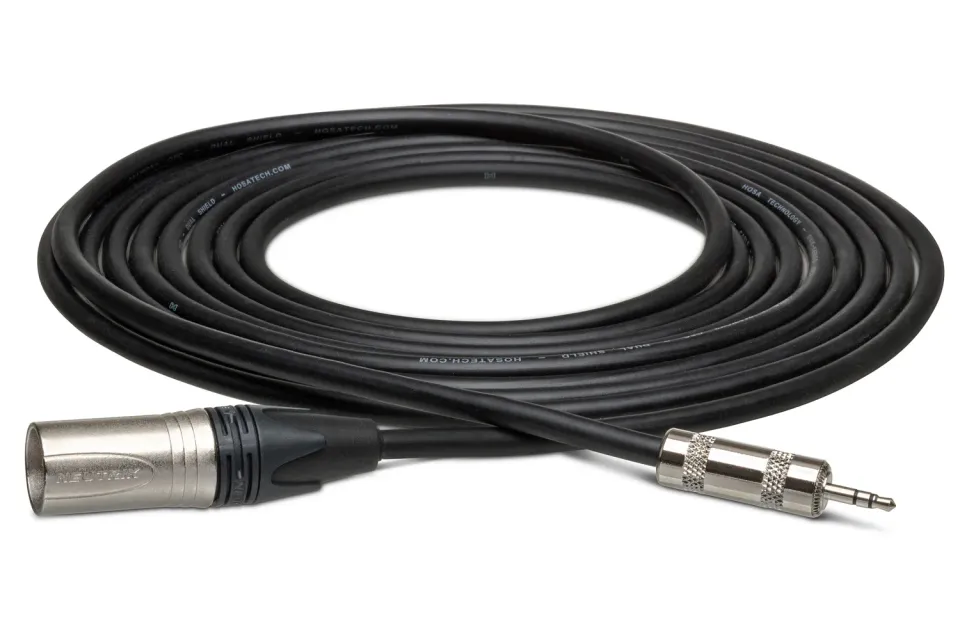 Hosa MMX-025 Mikrofonkabel XLR 7,6 m schwarz
