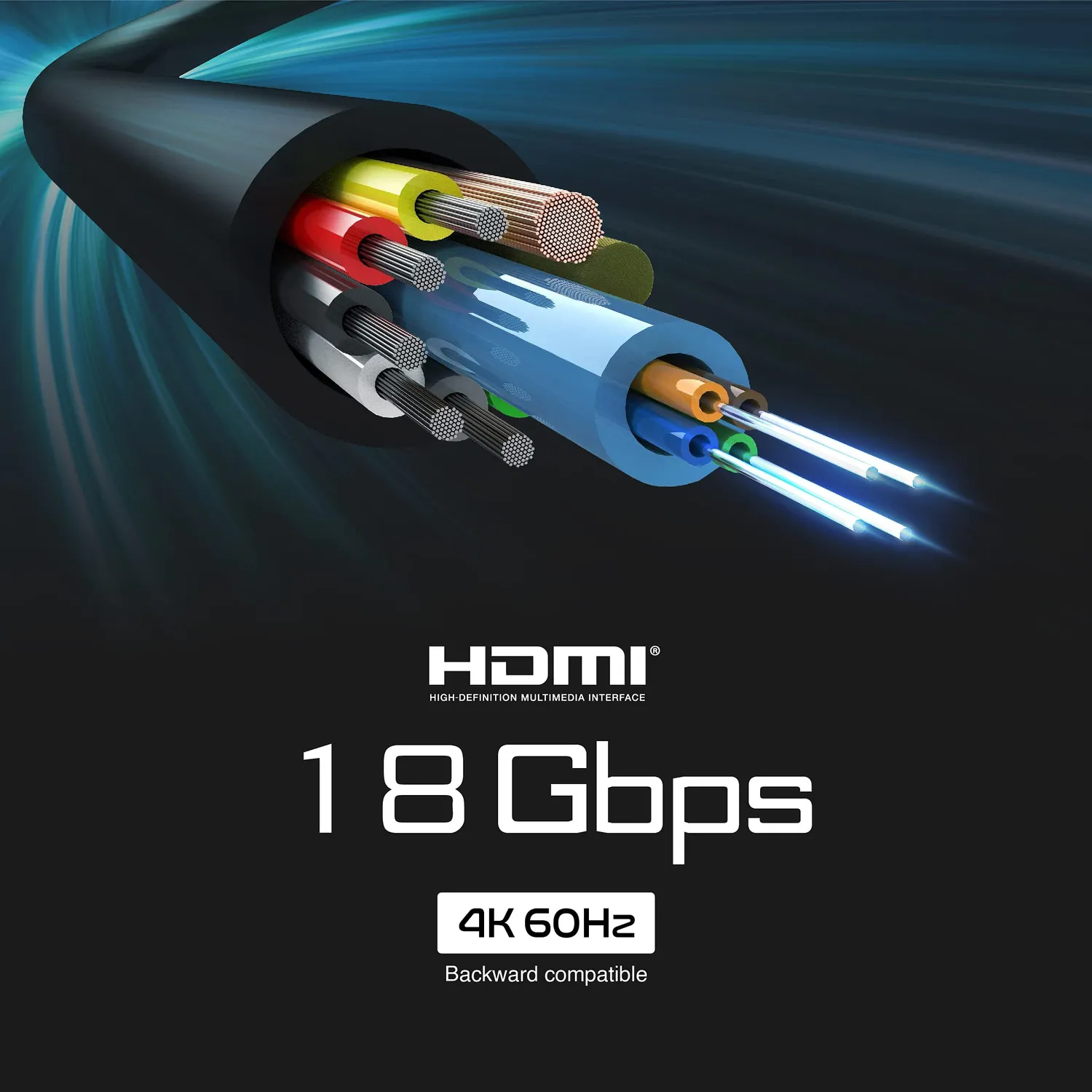 Vivify Xenos W30 HDMI Glasfaserkabel 7,5m 4K